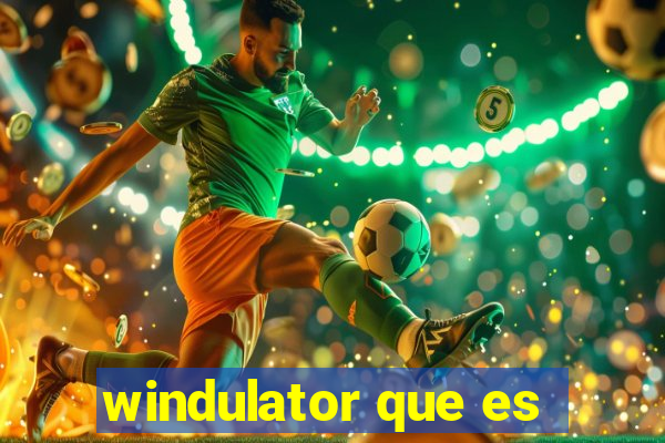 windulator que es